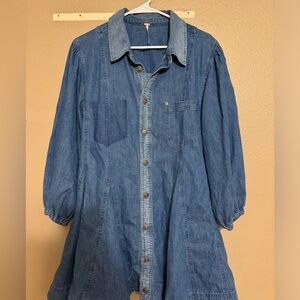 Free People Get Free Denim Mini